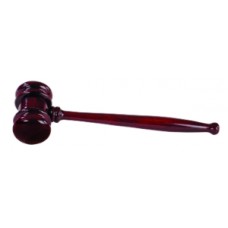 10" Rosewood Piano Finish Gavel